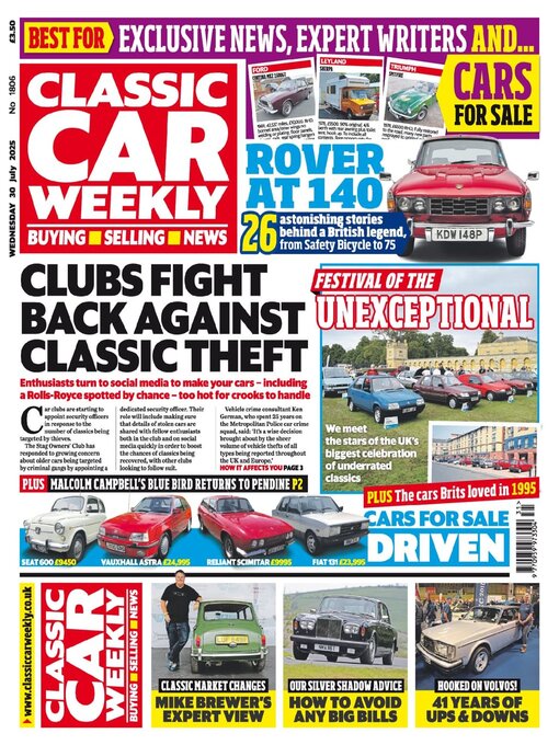 Title details for Classic Car Weekly by H BAUER PUBLISHING LIMITED - Available